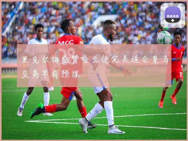 里克尔梅盛赞哈兰德完美适合皇马交易早有预谋