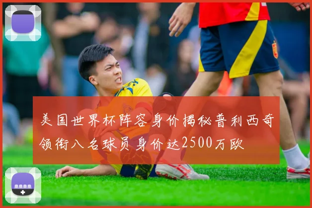 美国世界杯阵容身价揭秘普利西奇领衔八名球员身价达2500万欧
